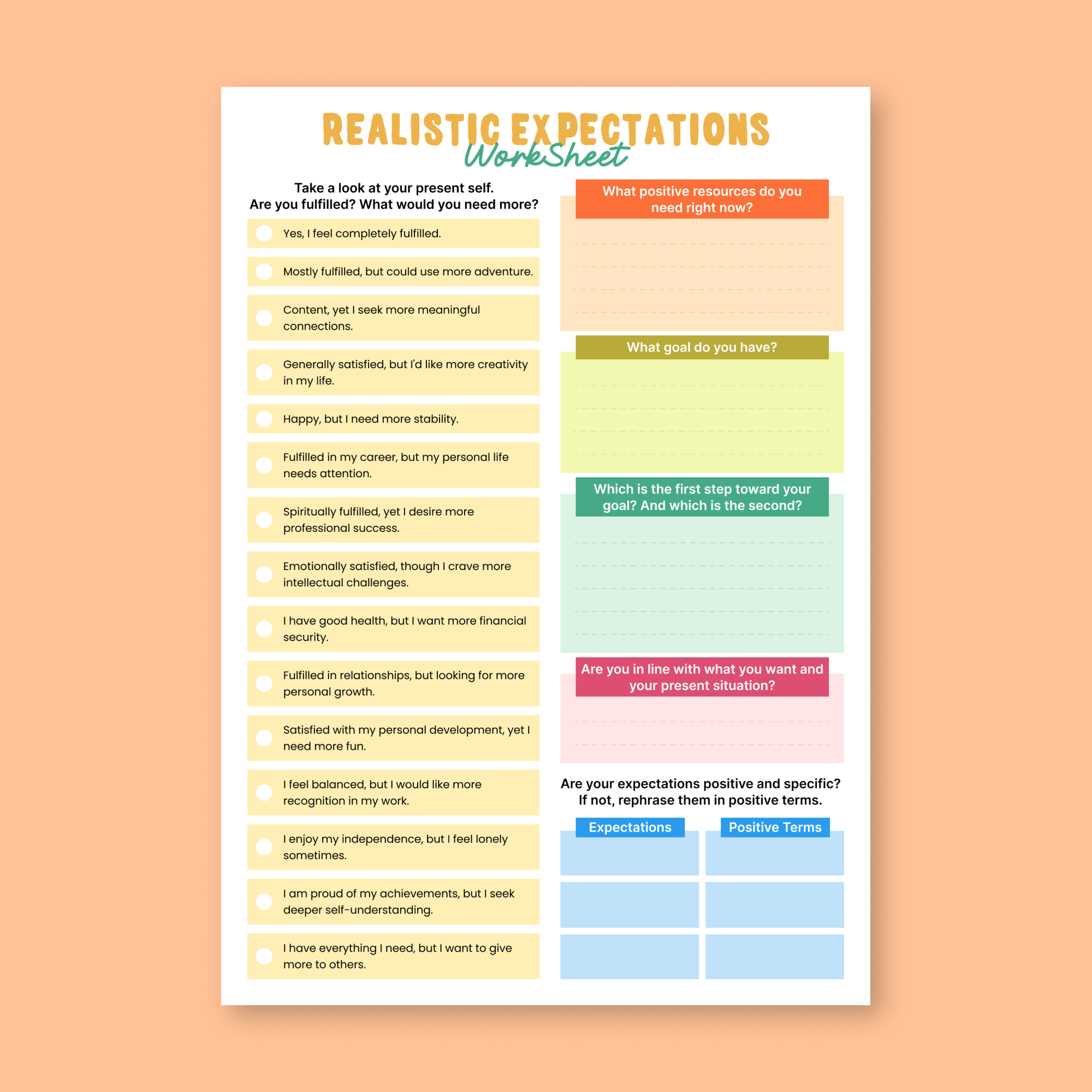 Managing Expectations