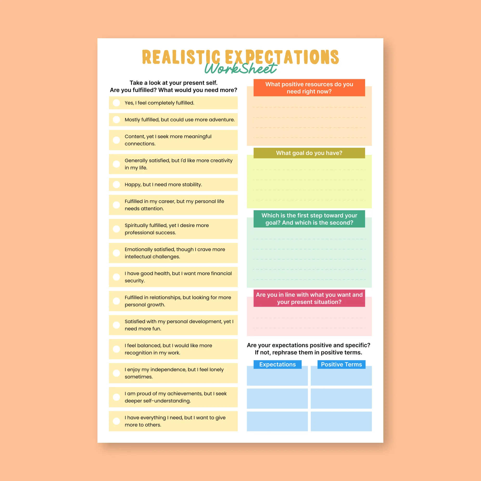Managing Expectations