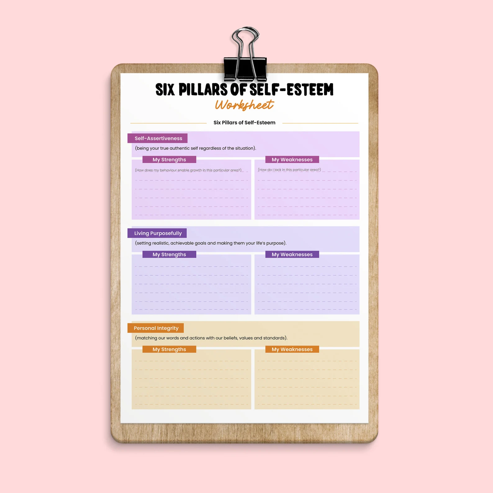 Healthy self-esteem