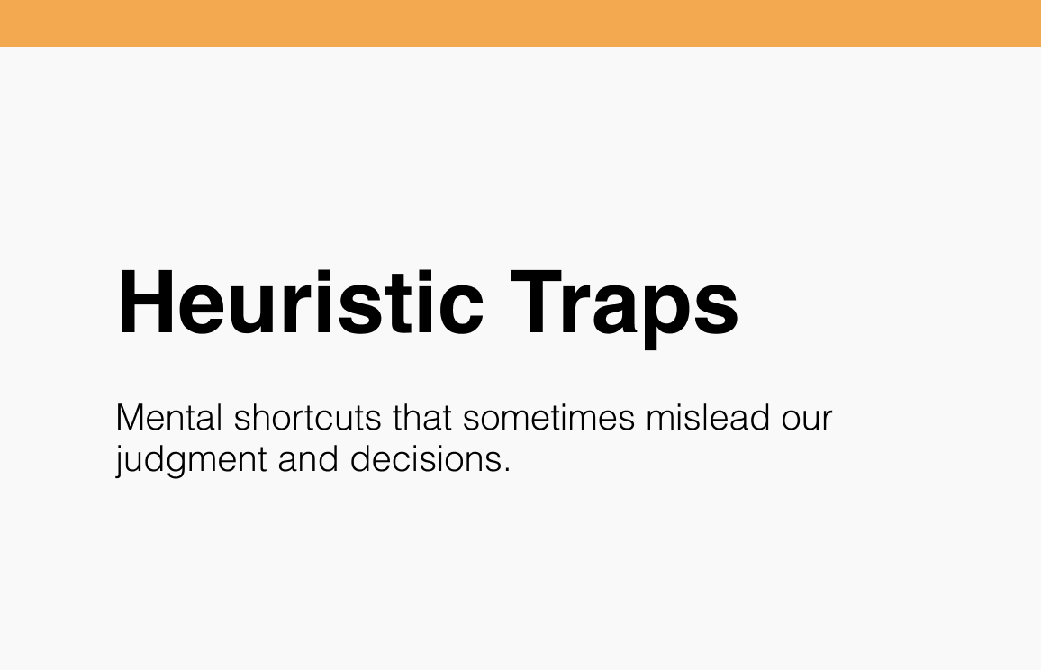 102 Heuristic Traps