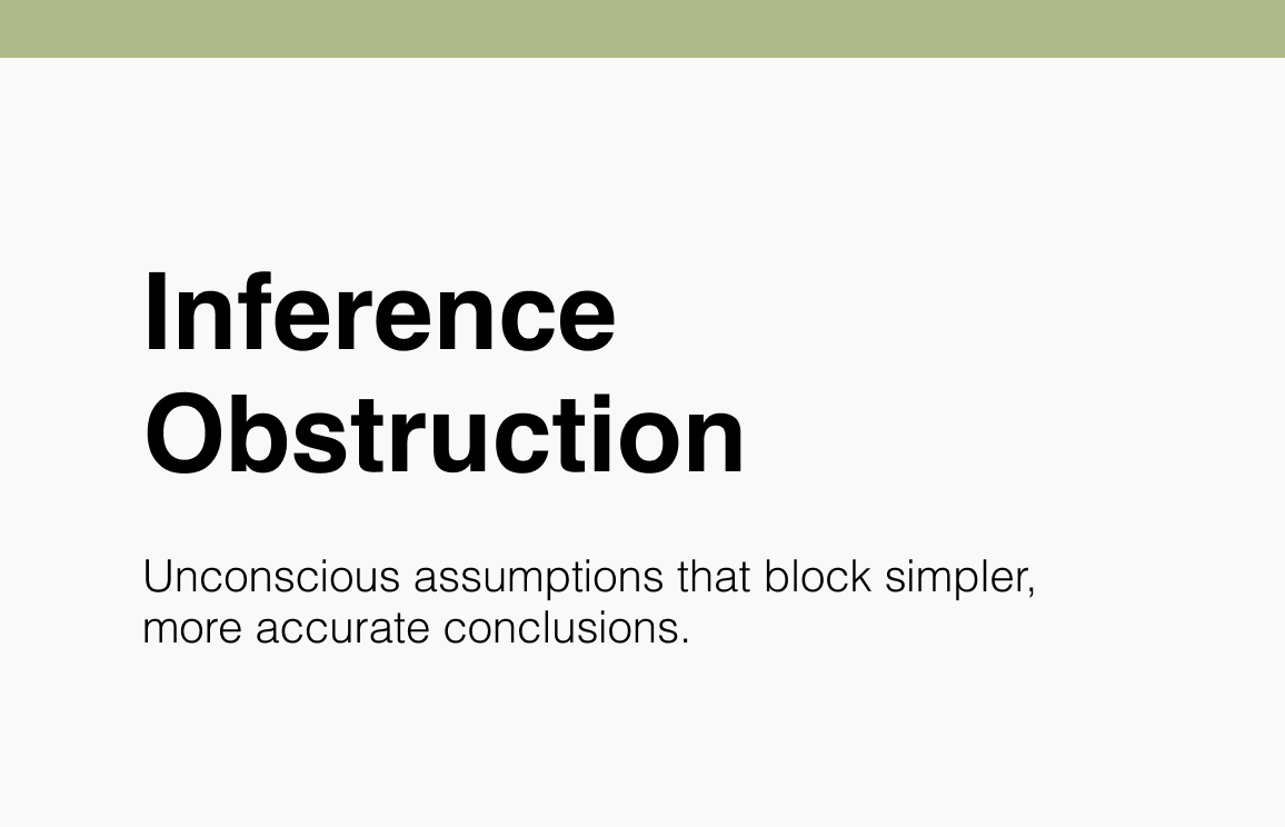 115 Inference Obstruction