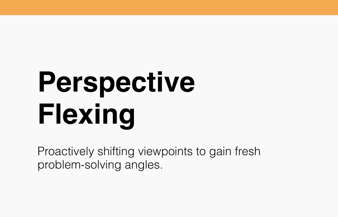 122 Perspective Flexing