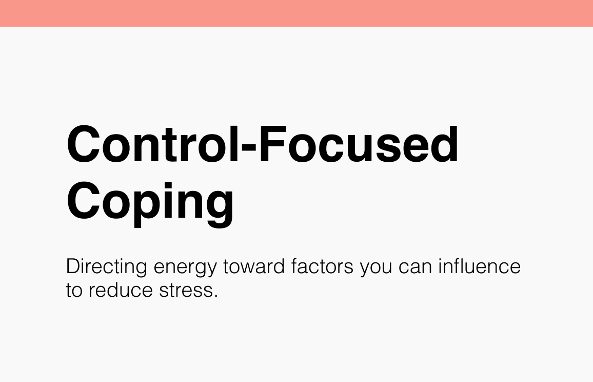 Control-Focused Coping