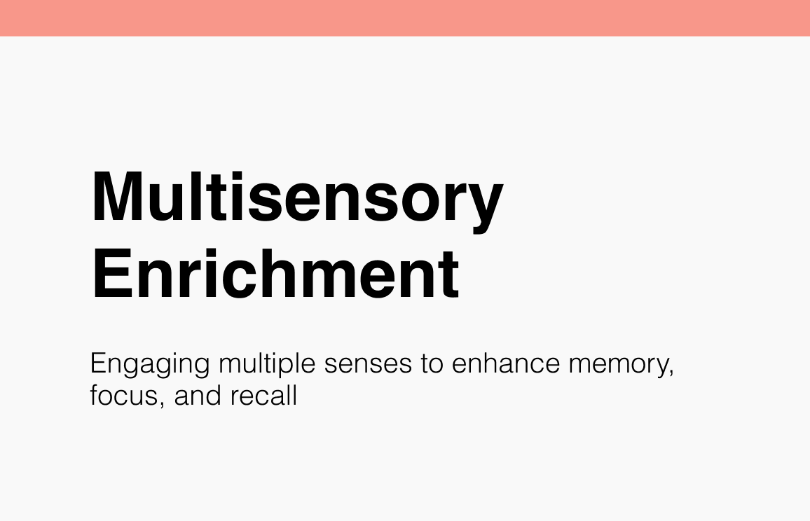 Multisensory Enrichment